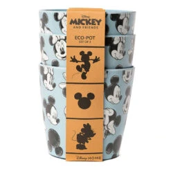 Eco Bambukruka 3-set Mickey, Blå 9 Eco Bambukruka 3-set Mickey, Blå -Meyer Sales Shop eco bambukruka 3 set mickey bla