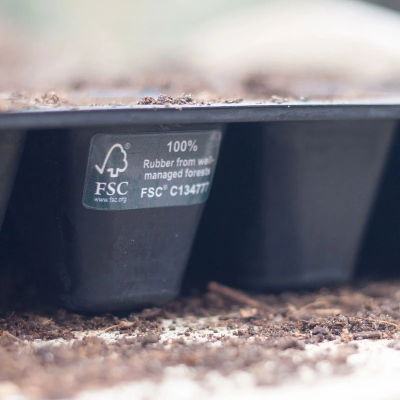 Pluggbrätte Av Naturgummi 20 Celler, Delbart 7 Pluggbrätte Av Naturgummi 20 Celler, Delbart - Image 7